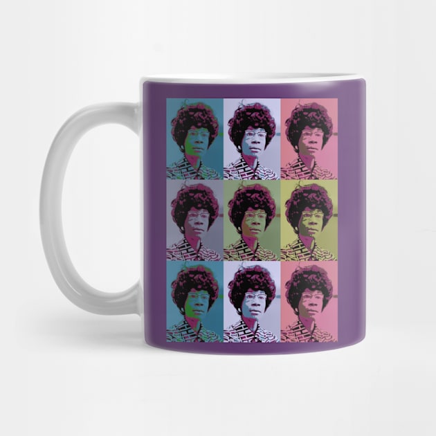 Shirley Chisholm for President - Pastels by Tainted